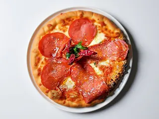 Maialino in fiamme