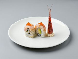 129 Amaebi roll 8 pezzi