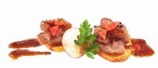 18 Tuna bruschetta 2 pezzi