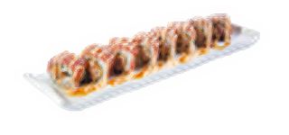 124 uramaki Surimi fritto roll