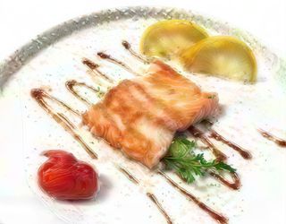 264 Salmone alla piastra