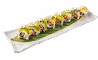 184 uramaki Sake green