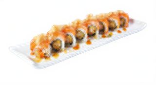 198 uramaki Ebi kataifi roll