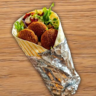 Piadina falafel