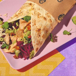 Original Mexican Mamacita Chipotle Chicken Burrito