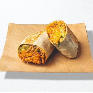 Burrito co Pollo bollito al vino 