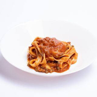 Tagliatelle con sugo alla Bolognese