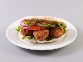 Panino falafel Menù