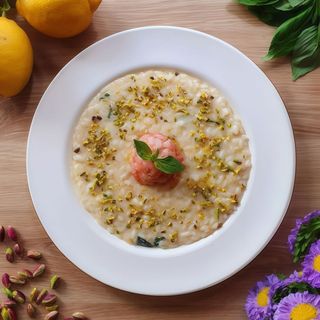 Risotto limone e basilico