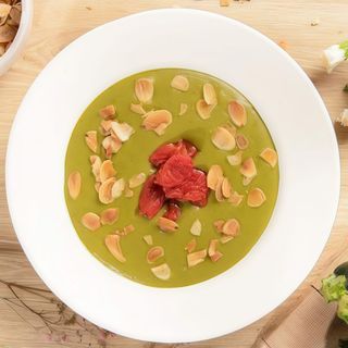 Vellutata zucchina e basilico