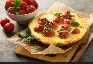 Bianca panna e pomodorini