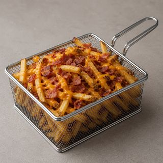 Rustiche con Bacon Croccante e Fonduta Cheddar