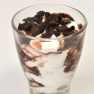 Bicchiere alla stracciatella