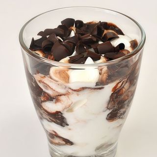 Bicchiere alla stracciatella