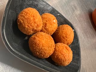 Olive patate e scamorza