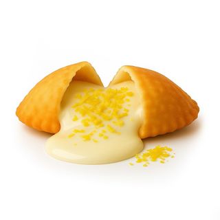 Panzerotto alla Ricotta dolce e Limone