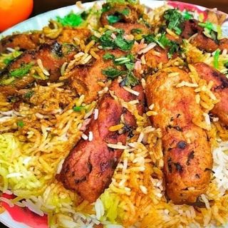 Seekh Kebab Biryani