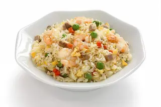 Riso con misto mare