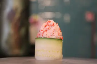 Zucchini surimi