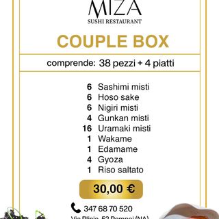 COUPLE BOX 38PEZZI + 4 PIATTI 