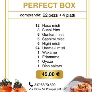 PERFECT BOX 62 PEZZI+4 PIATTI