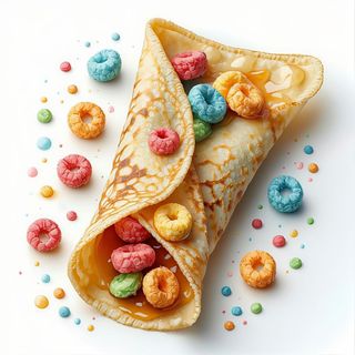 Crepes Kinder cereali