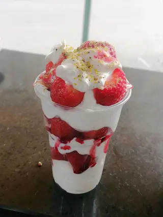 Fragola e panna