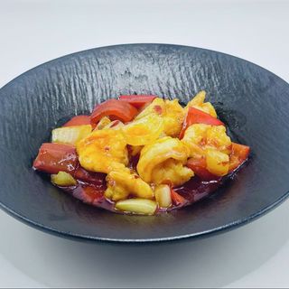 088 - Gamberi salsa piccante