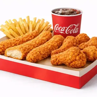 Menù Big Bite 4 Tenders e 6 Alette