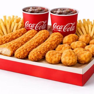 Menù Big Bite 6 Tenders e 8 Nuggets