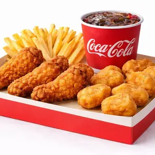 Menù Big Bite 4 Alette e 6 Nuggets Box
