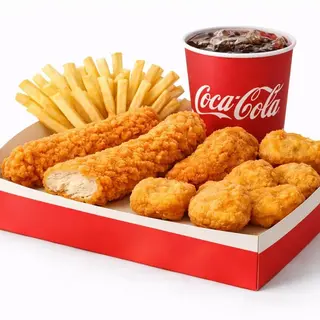 Menù Big Bite 3 Tenders e 4 Nuggets Box
