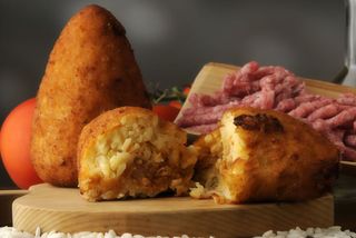 Arancino all'Amatriciana