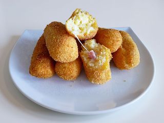 Crocchetta patate di avezzano e mozzarella