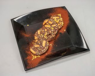 Salame di Cioccolato e Pistacchi