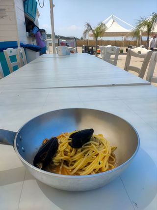 Troccoli freschi allo scoglio 