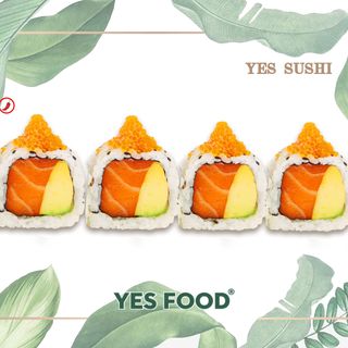 Spicy Sake Roll 4 Pezzi