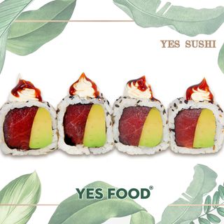 Tuna Philadelphia Roll 4 Pezzi