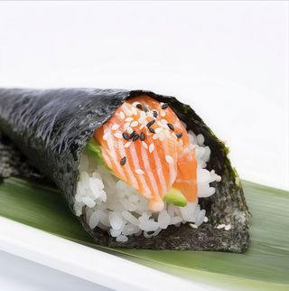 81 Sake temaki