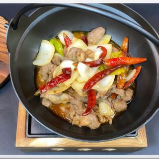 217b Manzo In Scodella Di Fuoco