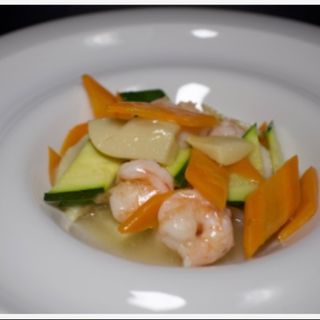 262 Gamberi Con Verdure