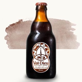 Val dieu brune bruna d’abbazia rifermentata in bottiglia 33 cl
