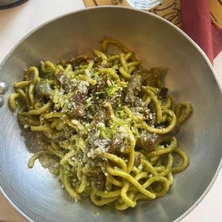Tonnarelli al Pesto