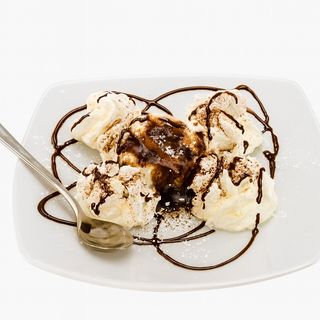 Pannacotta con cioccolato