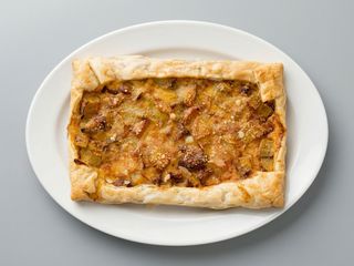 Torta salata una fetta