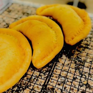 Panzerotto zucchini, mozzarella