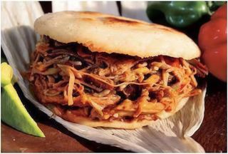 Arepa de carne