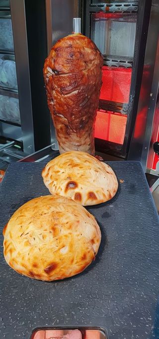 Panino kebab normale