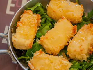 Tempura d auricchio e miele