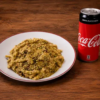 Busiate con Pesto di Pistacchio e Speck + Soft Drink